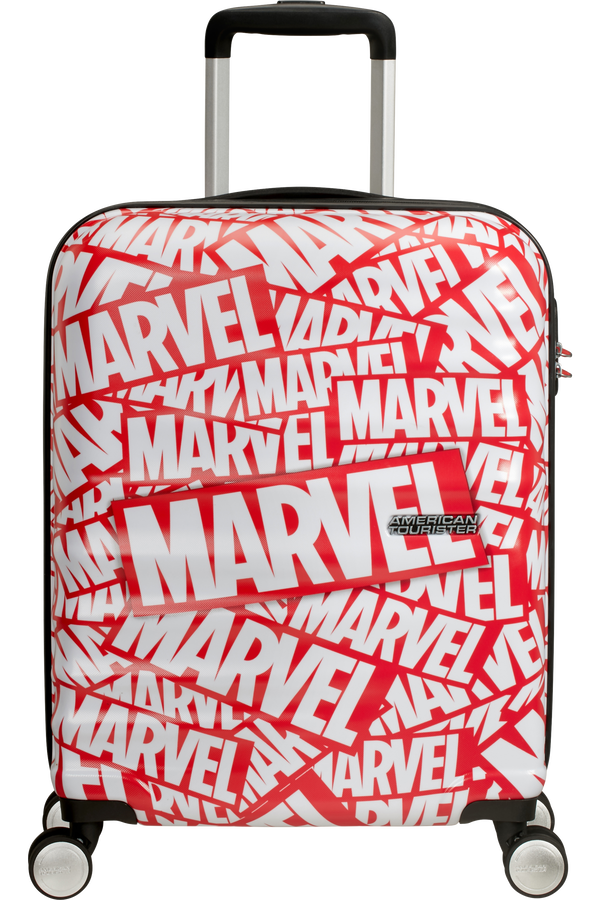 American Tourister Wavebreaker Disney Spinner Marvel 55cm  Marvel Logo