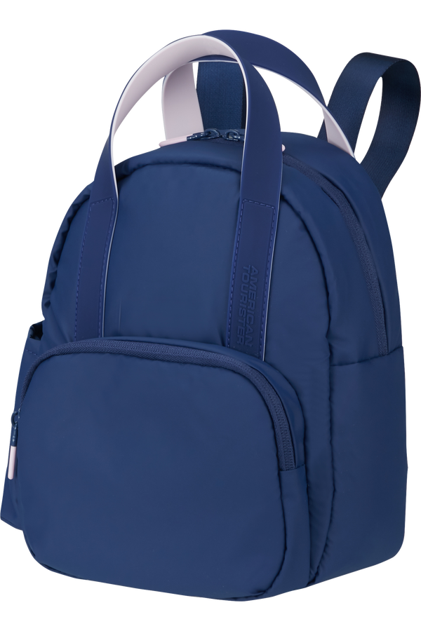 American Tourister Puffypop Mini Backpack S  Navy