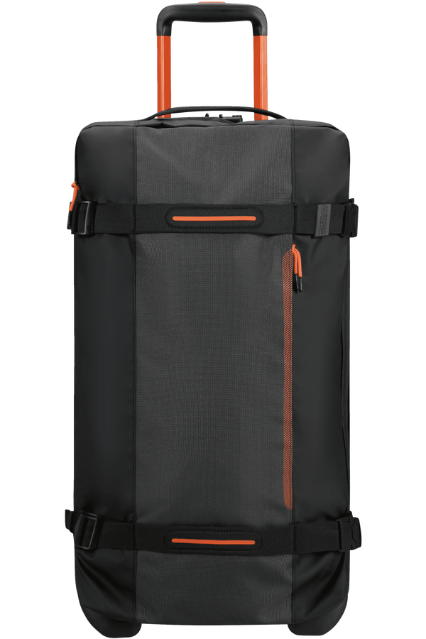 American Tourister Urban Track Duffle with Wheels Lmtd M  Noir/Orange