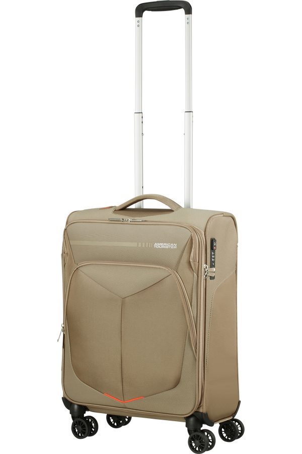 American Tourister Summerfunk Spinner Strict TSA 55cm  Beige American Tourister Summerfunk Spinner Strict TSA 55cm  Beige