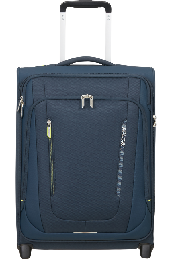American Tourister Wanderlite Upright S TSA S  Bleu marine foncé