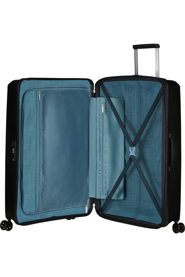 American Tourister Aerostep Spinner 77/28 Exp Tsa 77cm  Zwart American Tourister Aerostep Spinner 77/28 Exp Tsa 77cm  Zwart