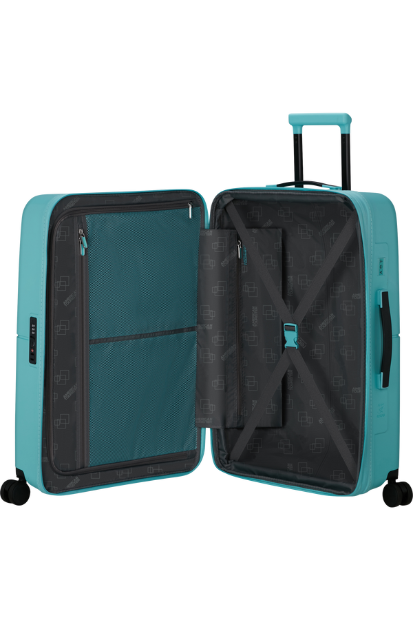 American Tourister DashPop Spinner Expandable TSA 67cm Aqua Sky American Tourister DashPop Spinner Expandable TSA 67cm Aqua Sky