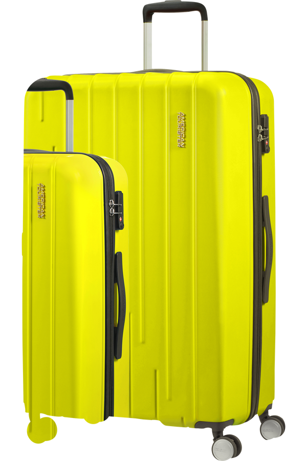 American Tourister Skynex 3 PC Set A  Lime green