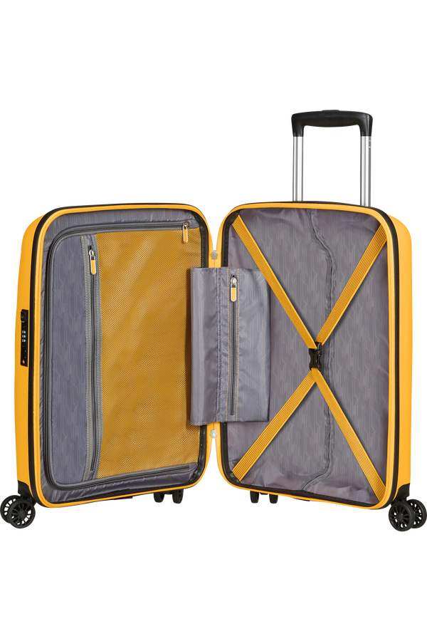 American Tourister Bon Air Dlx Spinner TSA 55cm  Jaune clair American Tourister Bon Air Dlx Spinner TSA 55cm  Jaune clair
