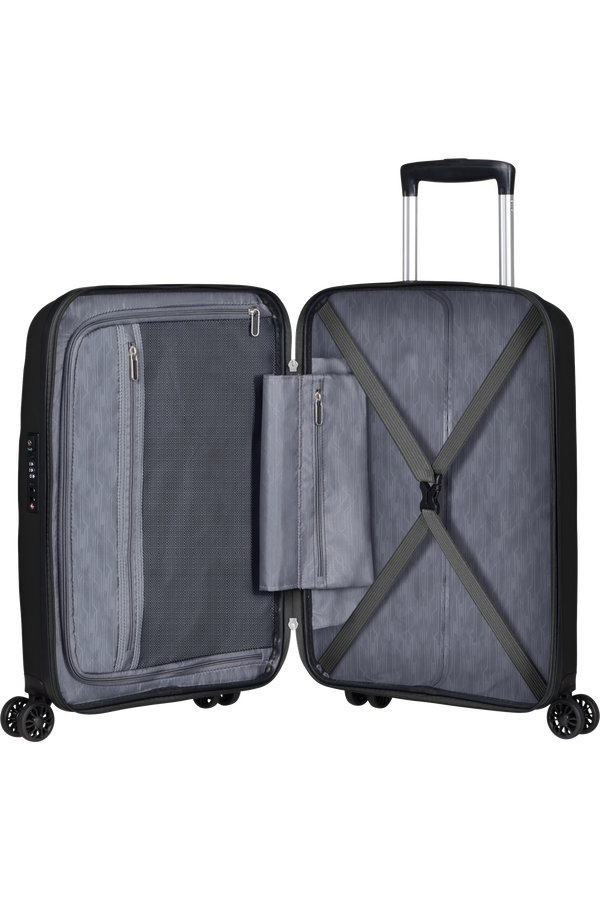 American Tourister Bon Air Dlx Spinner TSA 55cm  Zwart