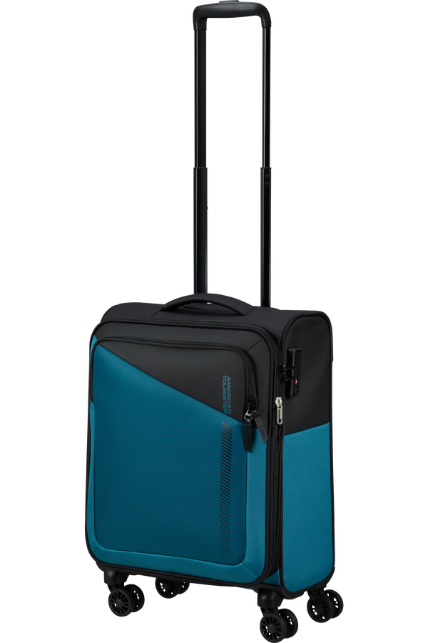 American Tourister Daring Dash Spinner Expandable TSA S  Noir/Bleu American Tourister Daring Dash Spinner Expandable TSA S  Noir/Bleu