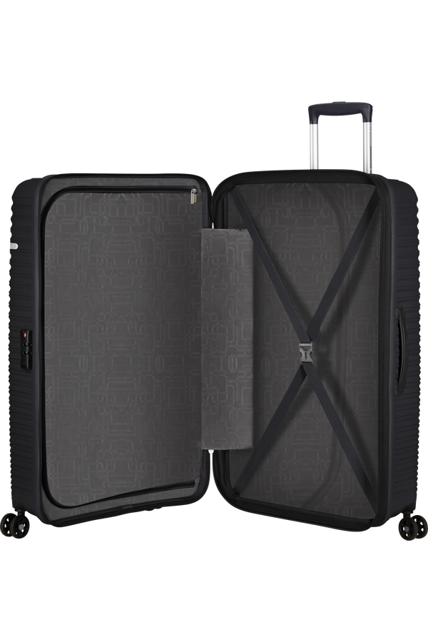 Liftoff 79cm Koffer (4 wielen) | American Tourister Liftoff Spinner Exp Tsa 79cm  Zwart
