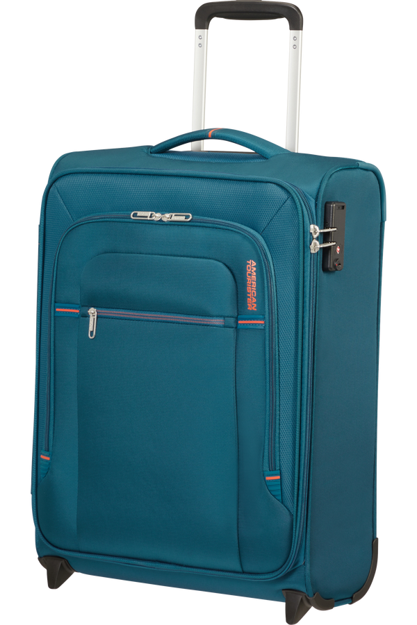 American Tourister Crosstrack Upright 55cm  Navy/Orange American Tourister Crosstrack Upright 55cm  Navy/Orange