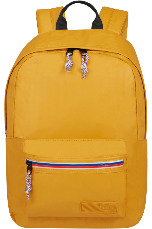 American Tourister Upbeat Pro Backpack Zip Coated Jaune