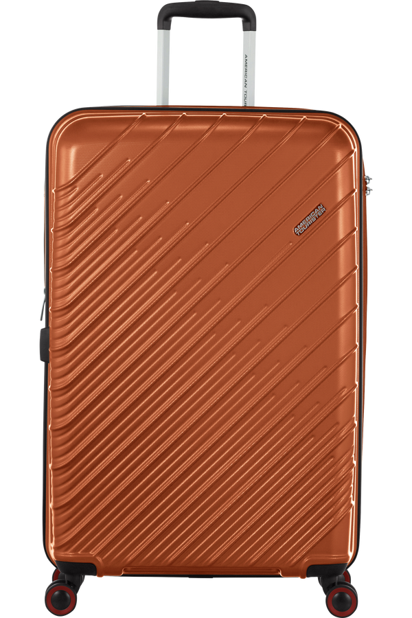 American Tourister Speedstar Spinner 77/28 Exp Tsa  Orange Cuivre