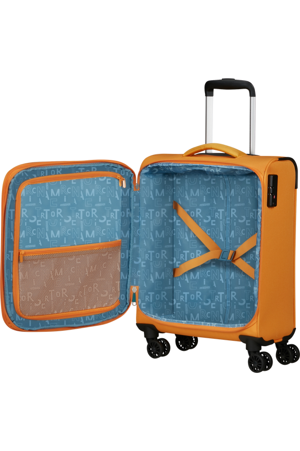 American Tourister Pulsonic Spinner Expandable 55cm  Jaune