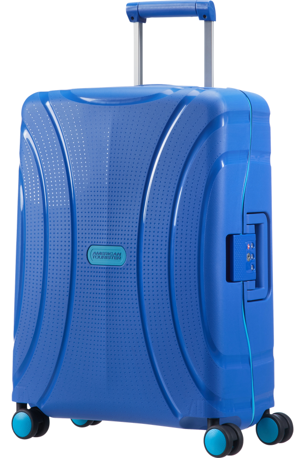 American Tourister Lock'n'Roll Spinner 55cm 40x55x20cm Bleu ciel