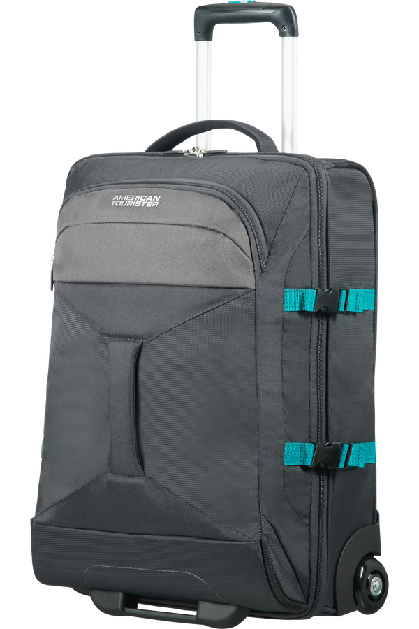 American Tourister Road Quest Sac de voyage &agrave; roulettes 55X40X20cm  Grey/Turquoise