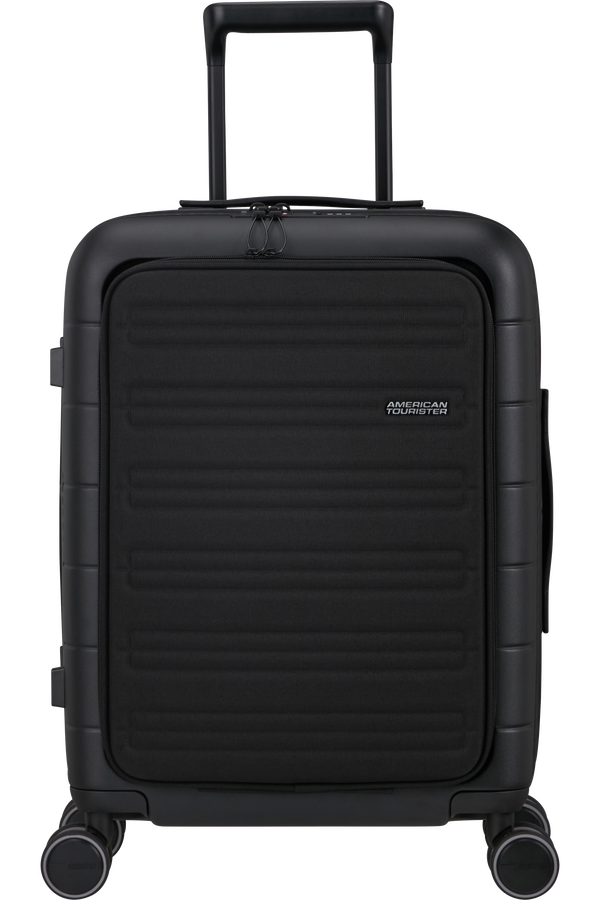 American Tourister Novastream Spinner TSA Exp. Smart 55cm  Noir Ardoise