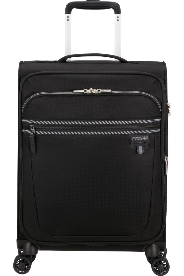 American Tourister Aerospin Spinner Expandable S  Zwart