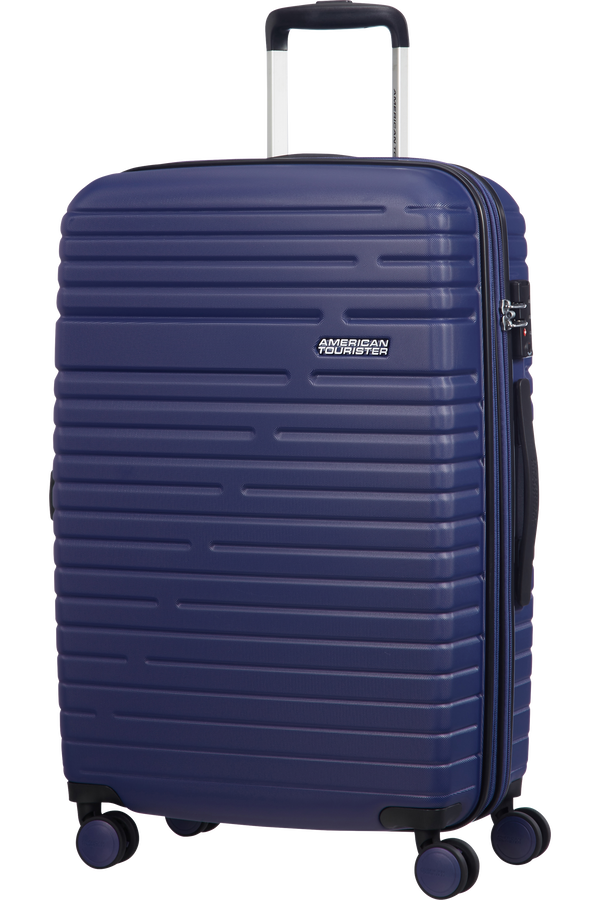 American Tourister Aero Racer Spinner M Expandable 68cm  Nocturne Blue American Tourister Aero Racer Spinner M Expandable 68cm  Nocturne Blue