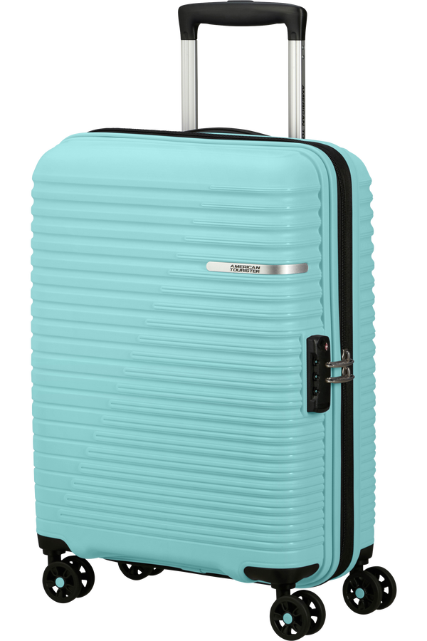 American Tourister Liftoff Spinner Exp TSA 55cm  Bleu estival