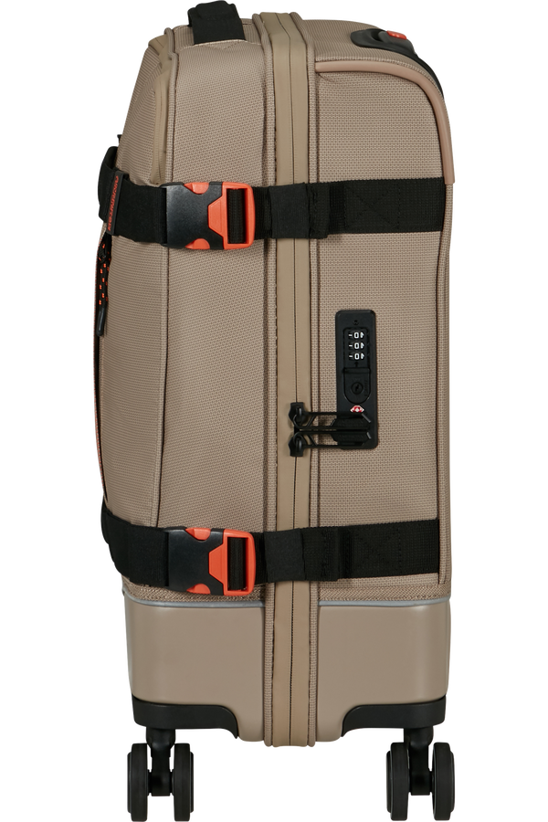 American Tourister Urban Track Spinner S TSA Coated 55cm  Beige/Orange American Tourister Urban Track Spinner S TSA Coated 55cm  Beige/Orange
