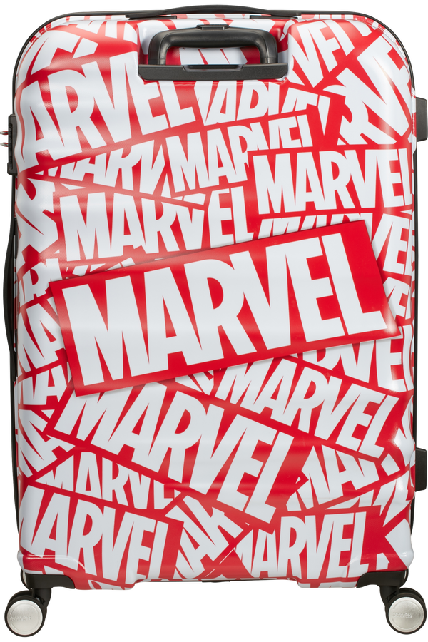 American Tourister Wavebreaker Disney Spinner Marvel 77cm  Marvel Logo