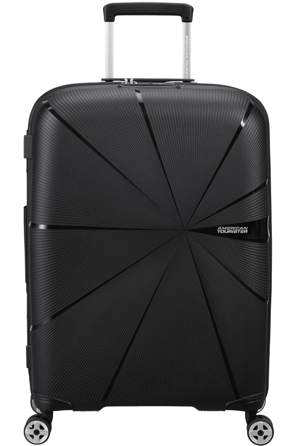 American Tourister Starvibe Spinner Expandable TSA 67cm  Zwart