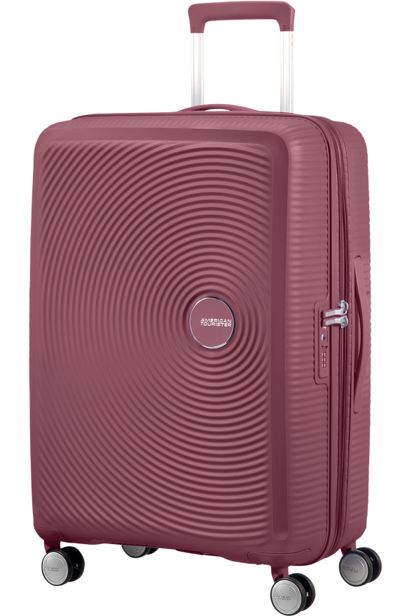 American Tourister Soundbox Spinner TSA Expandable 67cm  Dark Burgundy