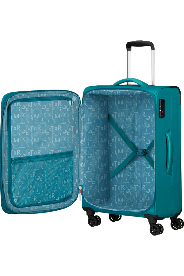 American Tourister Pulsonic Spinner Expandable 68cm  Stone Teal