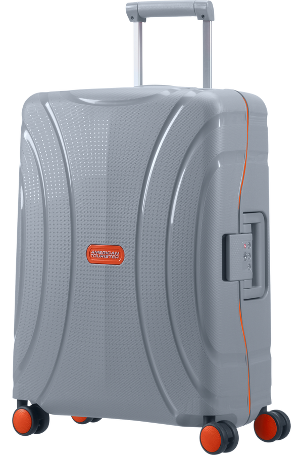 American Tourister Lock'n'Roll Handbagage koffer met 4 wielen 55x40x20cm Volt Grey