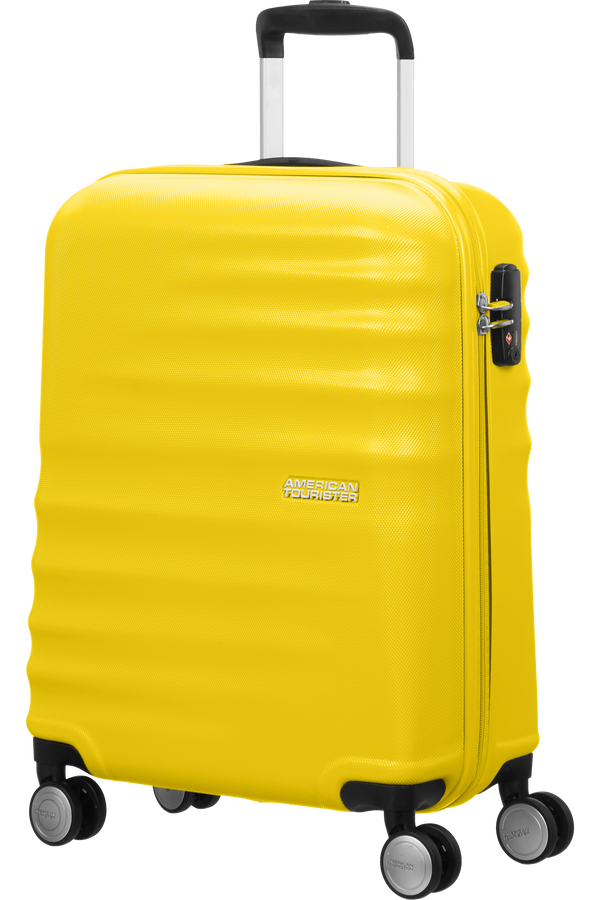 American Tourister Wavebreaker Spinner S 55x40x20cm Sunny Yellow