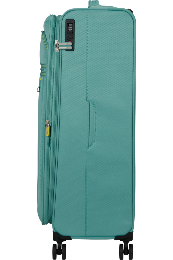 American Tourister Aerospin Spinner Expandable L  Dusty Turquoise American Tourister Aerospin Spinner Expandable L  Dusty Turquoise