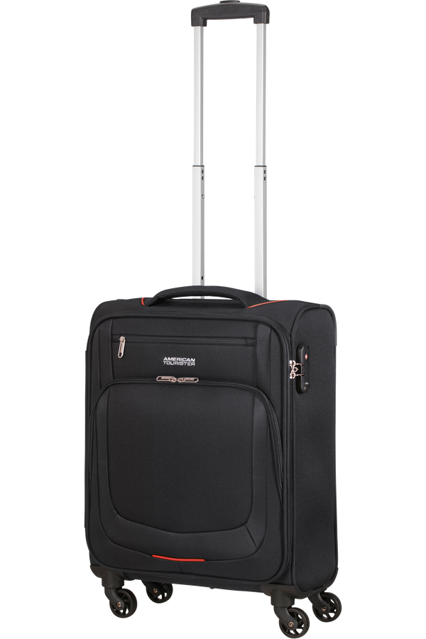 American Tourister Summer Session Spinner TSA 55cm  Noir/Rouge American Tourister Summer Session Spinner TSA 55cm  Noir/Rouge