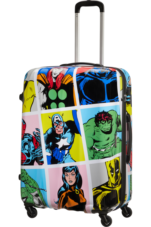 American Tourister Marvel Legends Spinner Alfatwist 75cm  Marvel Pop Art