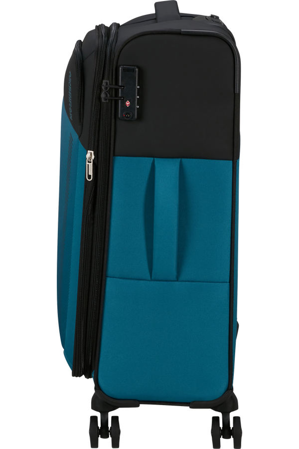 American Tourister Daring Dash Spinner Expandable TSA M  Noir/Bleu