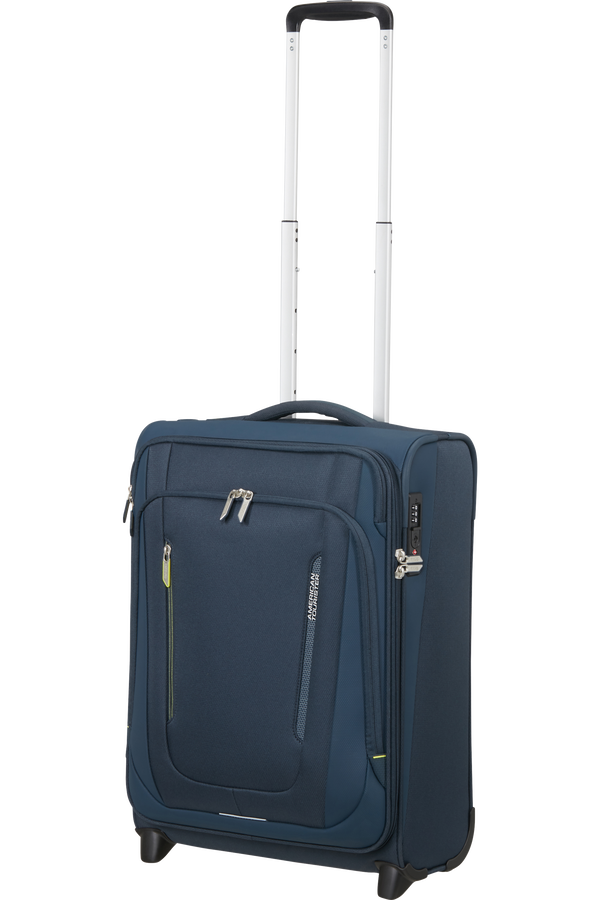 American Tourister Wanderlite Upright S TSA S  Bleu marine foncé