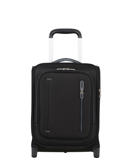 Cloudrider S/M Valise 2 roues | American Tourister Cloudrider Upright Underseater Tsa  Jet Black