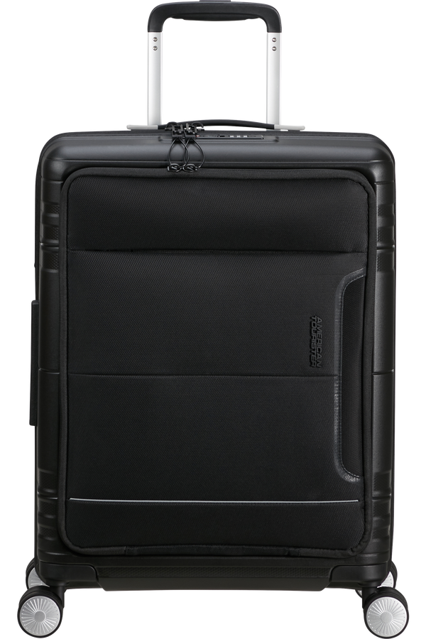 American Tourister Hello Cabin Spinner Expandable 55cm  Onyx Black