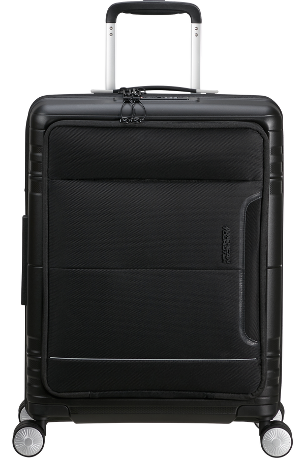 American Tourister Hello Cabin Spinner Expandable 55cm Onyx Black