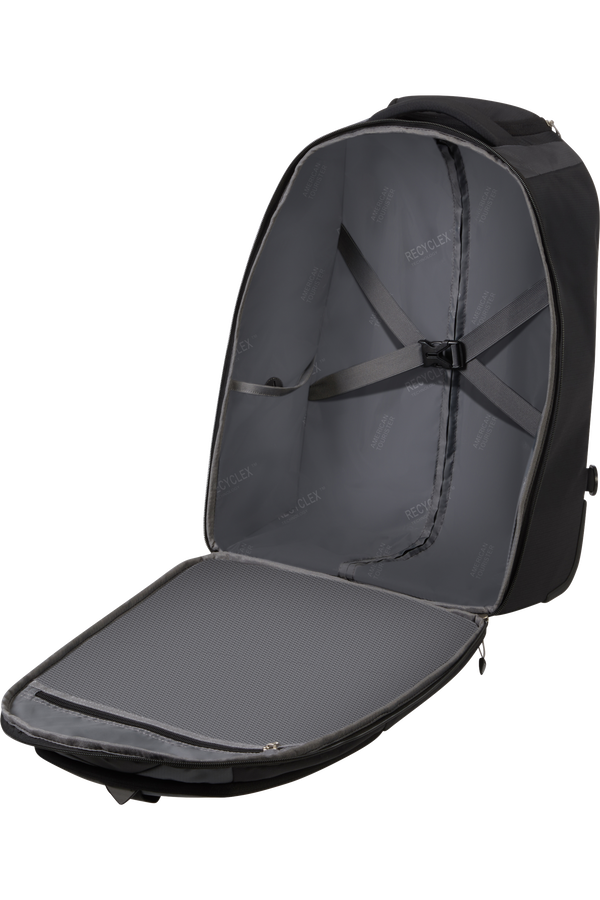 American Tourister Fast Route Laptop Backpack with Wheels Sporty 15.6'  Noir/Gris