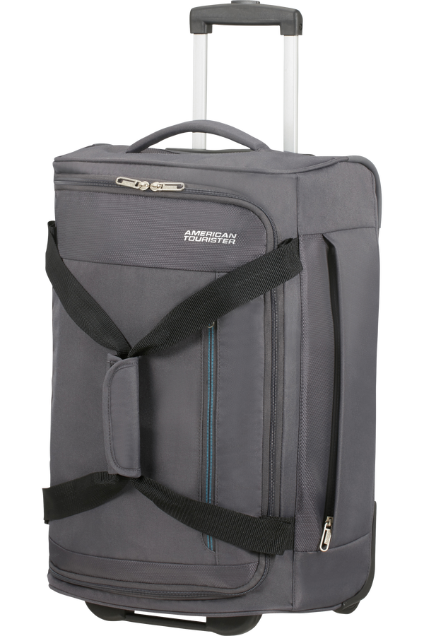 American Tourister Heat Wave Duffle with Wheels 55cm  Charcoal Grey