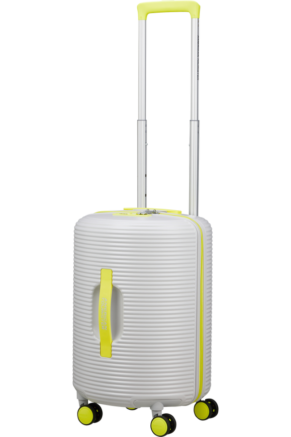 American Tourister Rollio Spinner 52cm  Light Grey/Lime