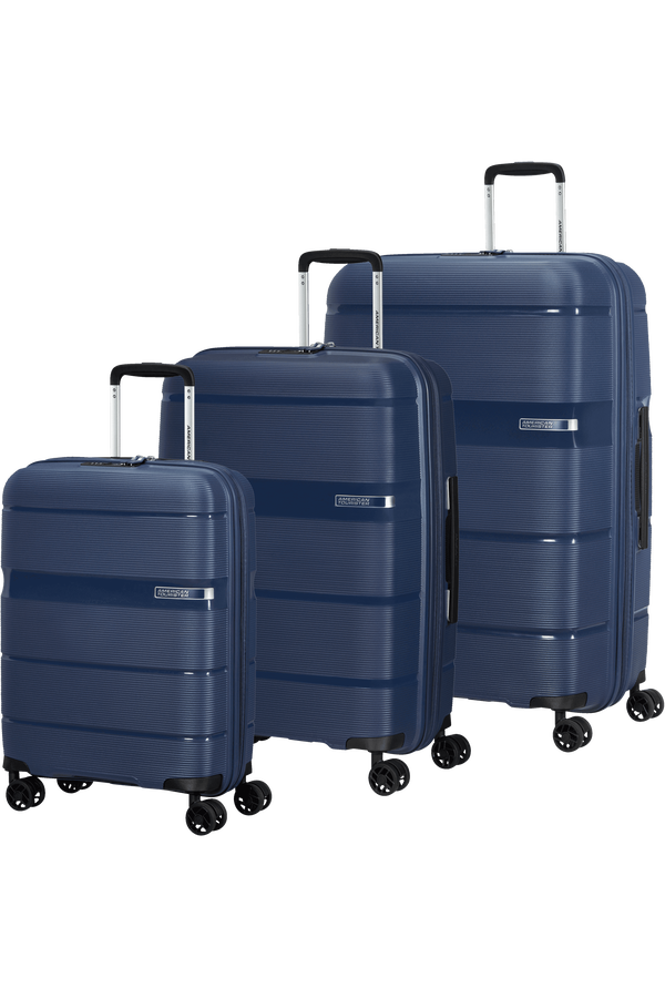 American Tourister Linex 3 Pc Set A  Deep Navy