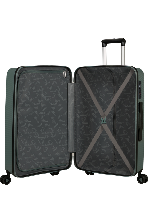 American Tourister Summer Hit Spinner 66/24 TSA 66cm  Dark Olive