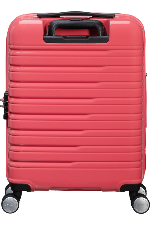 American Tourister Flashline Pop Spinner Exp TSA 55cm  Coral Pink American Tourister Flashline Pop Spinner Exp TSA 55cm  Coral Pink