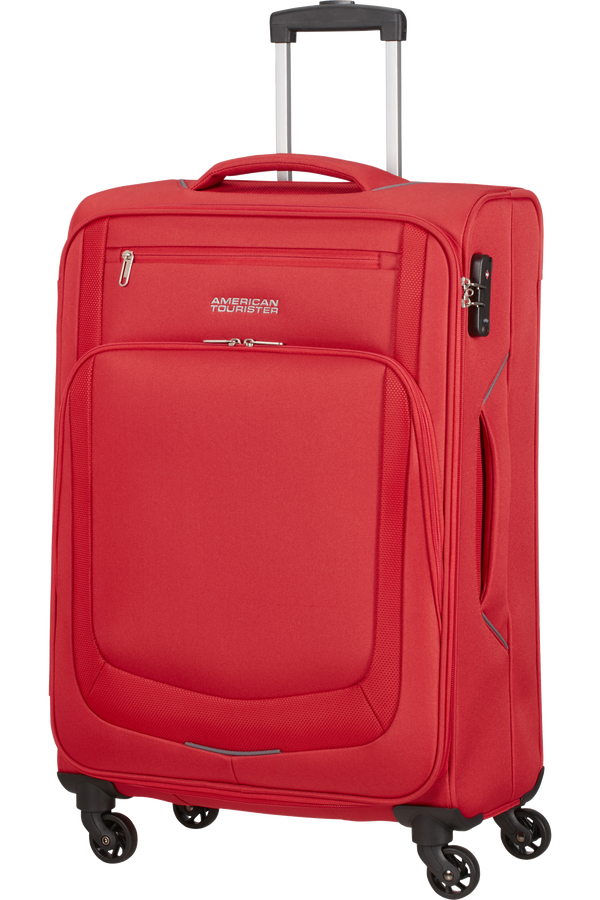 American Tourister Summer Session Spinner TSA M Red/Grey