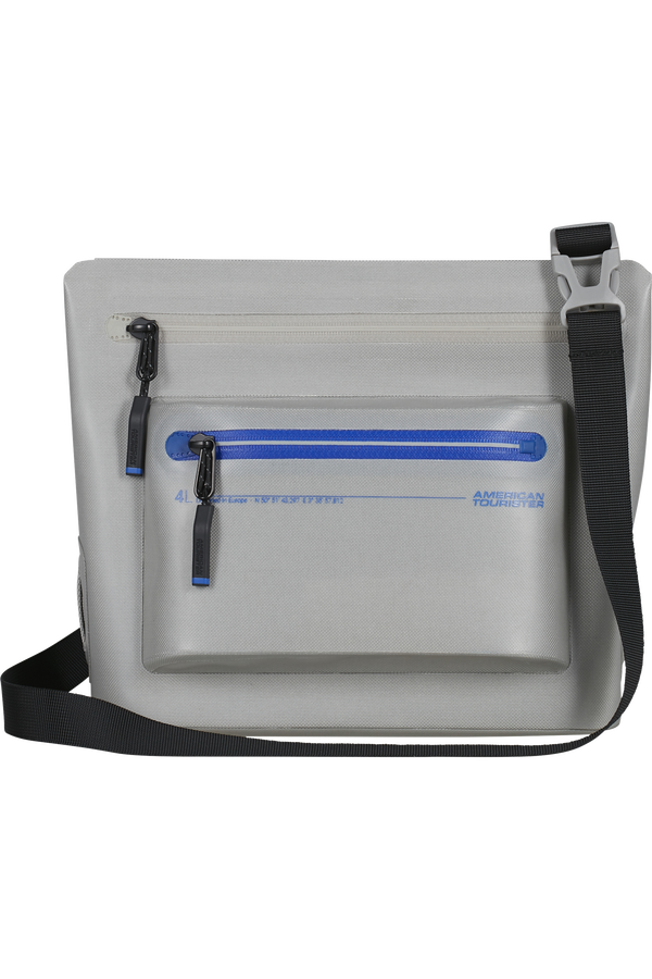 Colourdry M Sac &eacute;paule | American Tourister Colourdry Shoulder Bag M  Glacial Silver