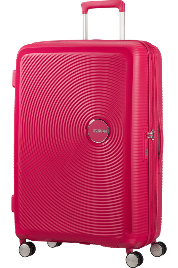 American Tourister Soundbox Spinner uitbreidbaar 77cm Lightning Pink