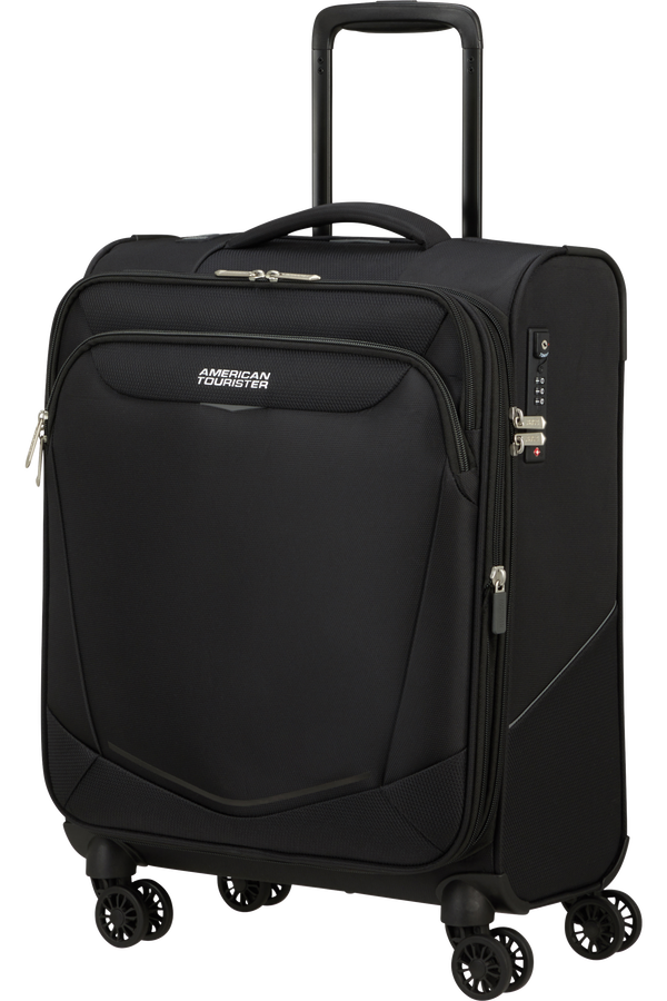 American Tourister SummerRide Spinner S EXP TSA 55cm Zwart American Tourister SummerRide Spinner S EXP TSA 55cm Zwart