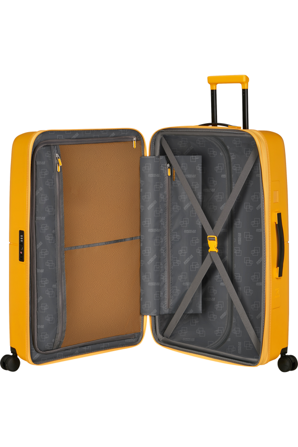 American Tourister DashPop Spinner Expandable TSA 77cm Jaune or American Tourister DashPop Spinner Expandable TSA 77cm Jaune or