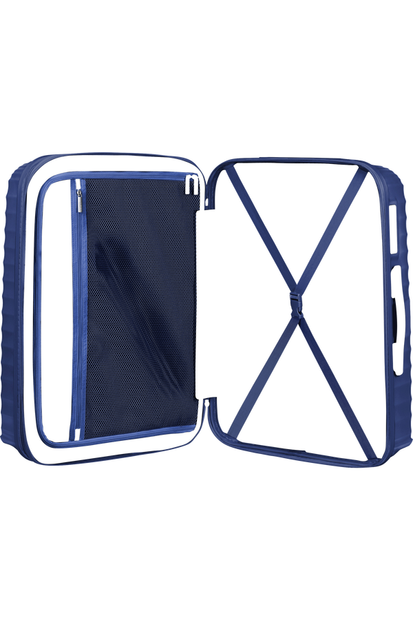 American Tourister Jetglam Spinner 67cm  Metallic Blue