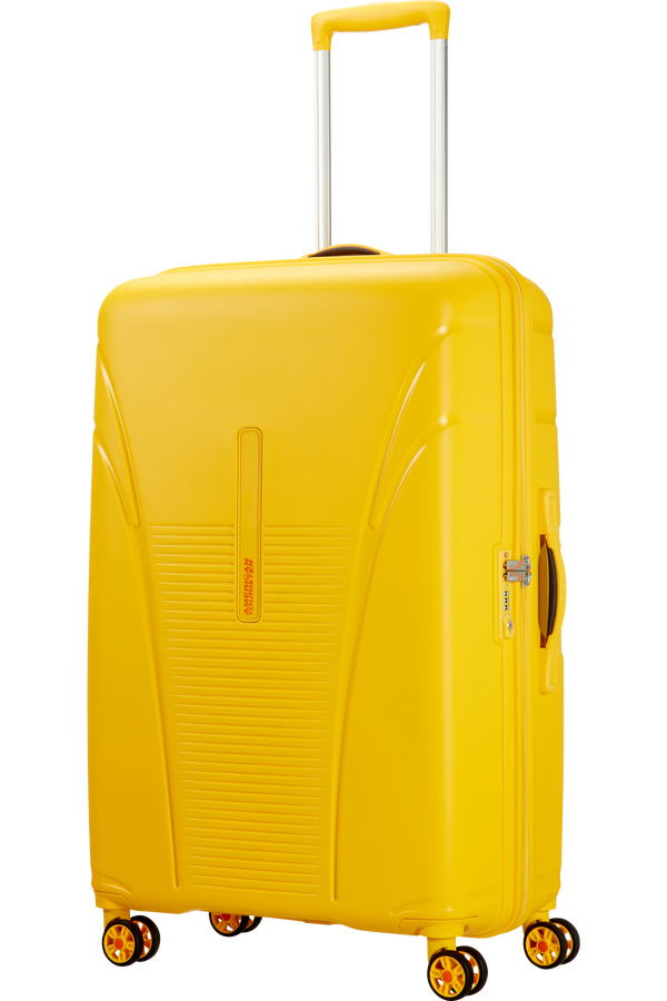 American Tourister Skytracer Spinner 77cm Saffron Yellow